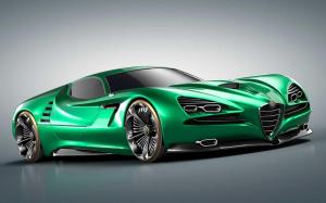 Alfa Romeo Montreal Vision GT Concept by Luca Serafini 2019 года